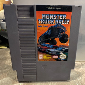 INTV Corp. Monster Truck Rally Video Game (Nintendo NES)