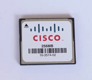 1x Cisco Systems CF Card Compact Flash Memory Card  256mb Made in USA Used #103 - Picture 1 of 2