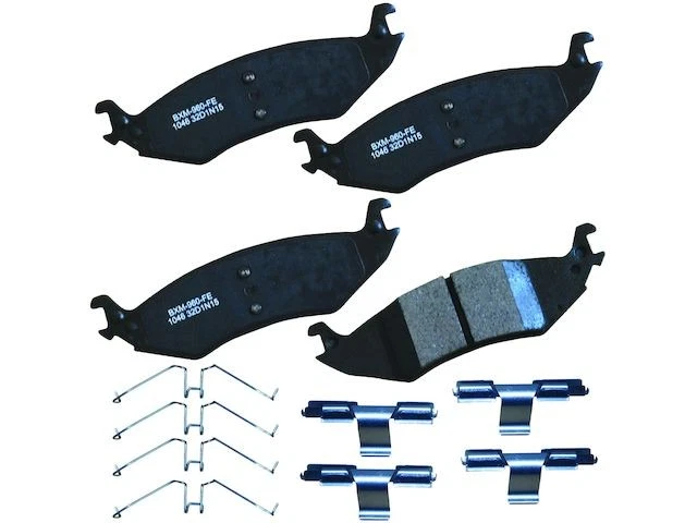 Juego de pastillas de freno traseras para 04-07 Ford E150 Club Wagon WN58D2 Foto 1 de 1