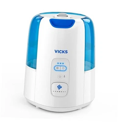  Dual Comfort Cool + Warm Mist Humidifier for Bedrooms With Fusion Technology,  - Image 1 of 4