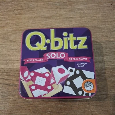 Rompecabezas Juego Mindware Edición Magenta Solo Q-bitz en Lata - Completo Foto 1 de 4