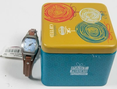Reloj con correa de cuero para mujer Fossil JR9671 NUEVO Foto 1 de 4