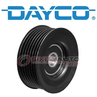 Dayco Grooved Pulley Drive Belt Idler Pulley for 2011-2013 Infiniti G37 3.7L gx Foto 1 de 4