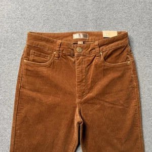 KUT From The Kloth Corduroy Pants Womens 0 Orange Cotton High Rise Flare NEW - Picture 1 of 14