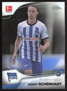 2022-23 Topps Chrome Bundesliga #10 Derry Scherhant Refractor - Picture 1 of 2