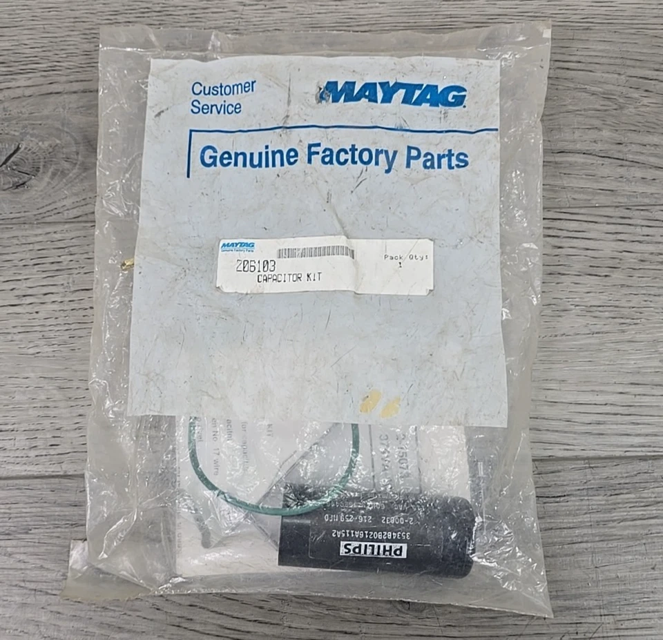 Condensador de repuesto original Maytag # 206103 Foto 1 de 4