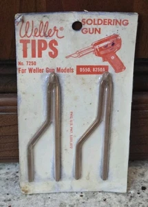 SELTEN VTG NEU AUF KARTE WELLER LÖTPISTOLE SPITZEN #7250 FÜR MODELLE # D550 & 8250A - Bild 1 von 2