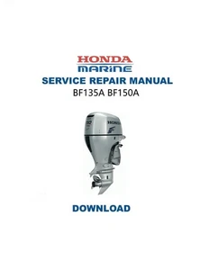Manual de servicio Honda BF40A BF50A BF35A BF45A | PDF | DESCARGAR - Imagen 1 de 14