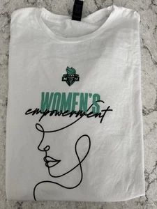 WNBA New York Liberty Women’s Empowerment T-Shirt. Size Large. SGA - Picture 1 of 2