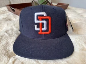 Vintage San Diego Padres GCap Navy Snapback Hat Cap - Picture 1 of 7