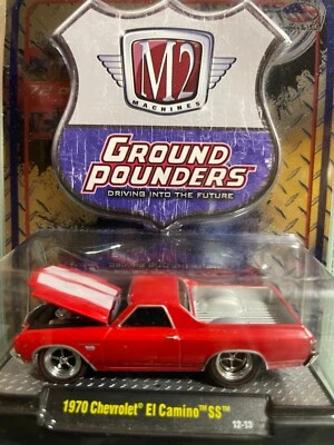 ¡GRAN REDD-POUNDER! M2 GROUND POUNDERS REDLINE (REAL RIDER) CHEVY "EL CAMINO" Foto 1 de 4