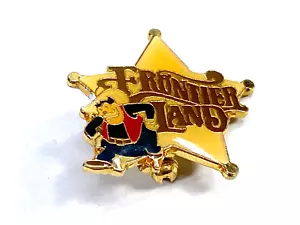 1977 DISNEYLAND / FRONTIER LAND vintage lapel pin SHERIFF PETE 30th Anniversary - Picture 1 of 2