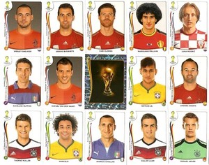 panini world cup 2014 sticker