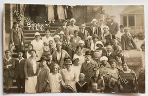 orig. Foto AK Borkum 1924 Gruppenbild - Bild 1 von 2
