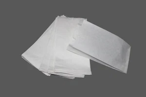 Bäckerfaltenbeutel/Faltenbeutel weiß Kraftpapier 12 + 5 x 23 cm 35g ab 100 Stück - Bild 1 von 2