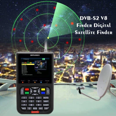 PROFI Sat Finder GTMEDIA V8 Satelliten Messgerät SATFINDER DVB-S/S2/S2X,3.5"LCD~ - Bild 1 von 4