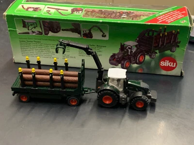 Siku Farmer 1/87 trattore con rimorchio forestale ref 1861 - Immagine 1 di 4
