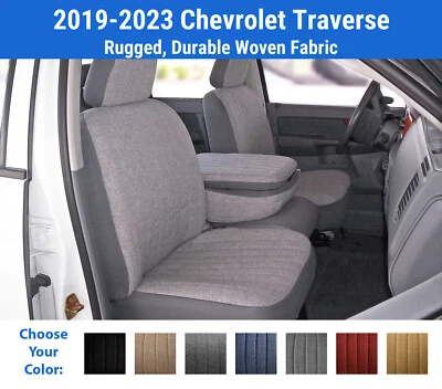 Fundas de asiento Duramax Tweed para Chevrolet Traverse 2019-2023 Foto 1 de 4