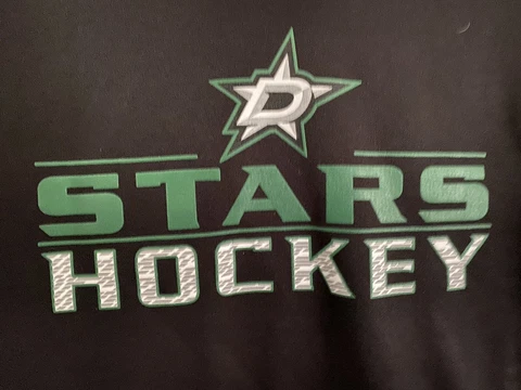 NWT Youth Dallas Stars Hoodie Size Large 14/16  Black Pullover NEW Cover