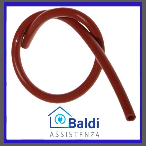 DE'LONGHI TUBO SILICONE ROSSO (4X7 L380) PER SISTEMA STIRANTE DE LONGHI SIMAC STIRELLA