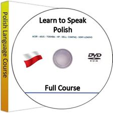 Learn How to Speak Polish Language Training Course CD DVD