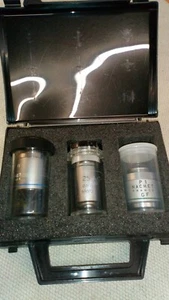 Set Of 3 Nachet Microscope Objectives 20 0.30 - 25 0.50 160/0 - 10 0.25 0.1 - Picture 1 of 8