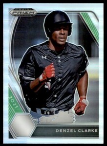 2021 Panini Prizm Draft Picks Silver Denzel Clarke #PDP127