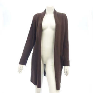 Christian Dior Sports Long Jacket Knitted Cashmere Blend Womens Size M Used