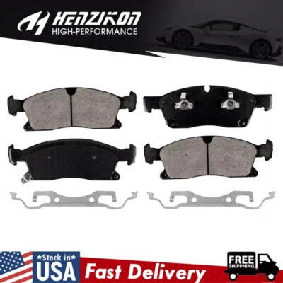 Pastillas de freno delanteras de cerámica para Dodge Durango Jeep Grand Cherokee 2011 2012-2018 Foto 1 de 4