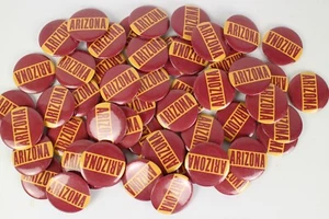 Lot 55 Vintage Pinback Buttons Arizona St. Sun Devils Football 1.25" FRONTS ONLY - Picture 1 of 9