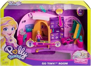 Juego de habitación pequeña Polly Pocket Transformation Go FRY98 NUEVO - Imagen 1 de 9