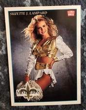 Lime Rock Pro Cheerleaders 1992 New Orleans Saints - Suzette Lampard #63