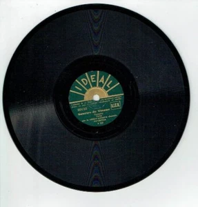 78 RPM 7 7/8in Orch. Viennese Fatinitza Disk Sound Les Bonbons Ideal 20123 Rare - Picture 1 of 1