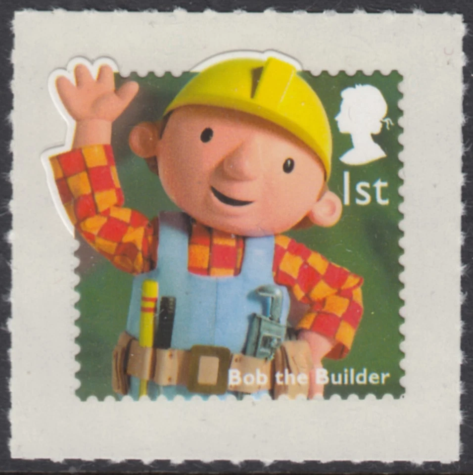 Bob the Builder illustrated on 2014 unmounted mint GB stamp - Image 1 of 1