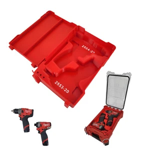 Milwaukee Compact Packout Organizer M12 Gen 2 Drill Driver Tray Insert - Picture 1 of 16