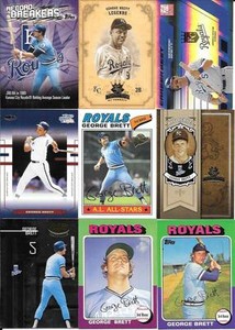 GEORGE BRETT  2006 TOPPS ROOKIE OF THE WEEK #12  ROYALS   FREE COMBINED S/H