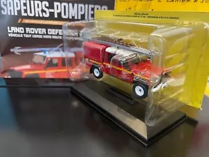 1/43 IXO Hachette Land Rover Defender 130 VTUHR Pompiers Houte Savoie Bomberos - Foto 1 di 2