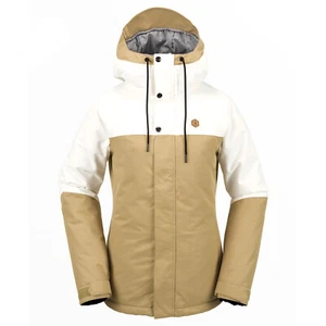 VOLCOM Womens 2024 Snowboard Snow - BOLT INSULATED JACKET - Dark Khaki - Picture 1 of 3