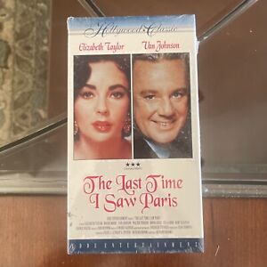 The Last Time I Saw Paris VHS VCR Video Tape Movie Elizabeth Taylor SEALED