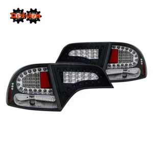 For 06-10 Honda Civic FA FGSedan 4dr Black Housisng Altezza RED LED Tail lights - Picture 1 of 3