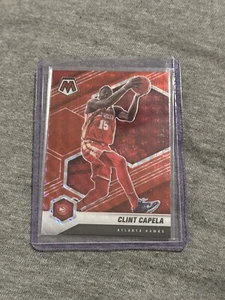 2020-21 Panini Mosaic - Mosaic Red Prizm #102 Clint Capela - Picture 1 of 2