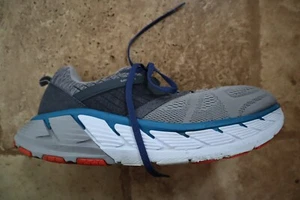 Gray & Teal Blue HOKA ONE ONE Gaviota Laced Sneakers 12 2E Wide - Picture 1 of 6