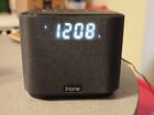 Echo Dot with drop in iHome speaker and clock
