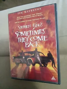 STEPHEN KING'S SOMETIMES THEY COME BACK DVD Super Rare Oop Horror - Picture 1 of 3