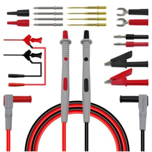 CATIII 1000V Multimeter Tester Mulfuntional Needle Banana Probe Lead Cable Kits - Picture 1 of 3