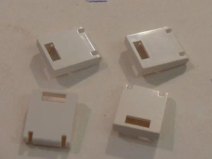 Lego 4 portes blanches de coffres 6194 7676 41111 9364 / 4 white door container - Bild 1 von 1