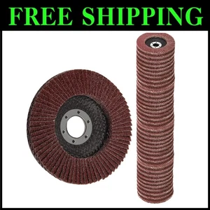 4.5 Inch Flap Discs Set - 40/60/80/120 Grit Grinding Wheels - Picture 1 of 6