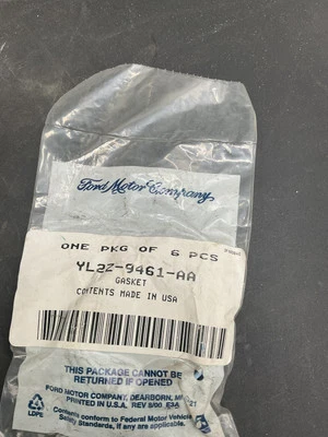 Paquete de 6 juntas de colector de admisión OEM YL2Z-9461-AA Ford Explorer 1997-2002 4,0 L Foto 1 de 4