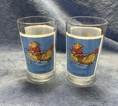 Pepsi Gary Patterson 1979 Glasses Sports Collector Series 5.5" Backlash set  2 - Image 1 of 4
