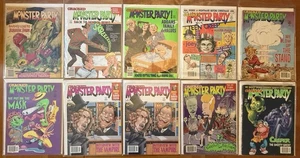 Lotto riviste Cracked Monster Party #21-29 ottime condizioni + imballate imbarcate 11 numeri B8#15 - Foto 1 di 17